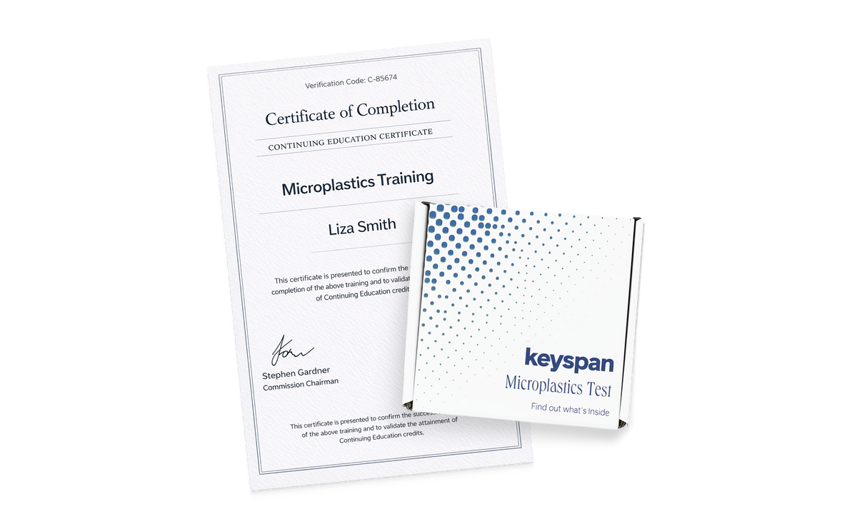 Microplastics test + CE Course