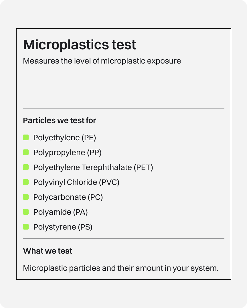Microplastics test + CE Course