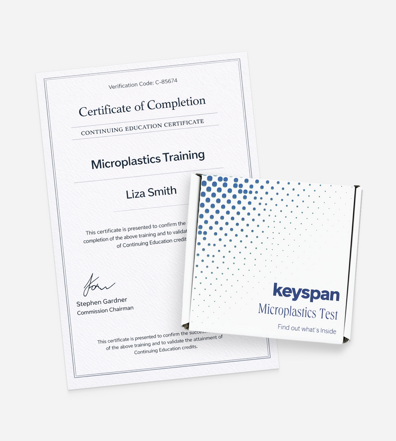 Microplastics Blood Test + Microplastics Coaching CE Course
